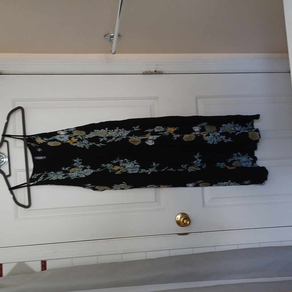 GW - MASSINI - LONG SUN BLACK DRESS - 2X